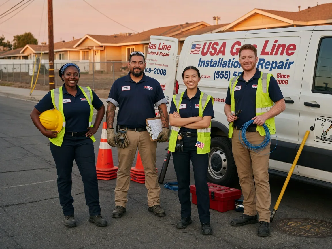 Gas Line Installation company in Okmulgee, OK